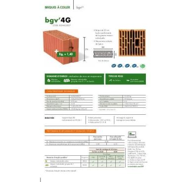 Fiche produit brique bgv'4G