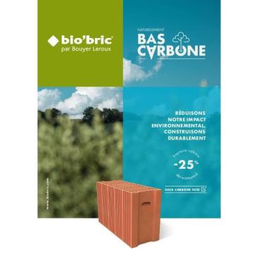 Plaquette bas carbone : réduisons notre impact environnemental, construisons durablement