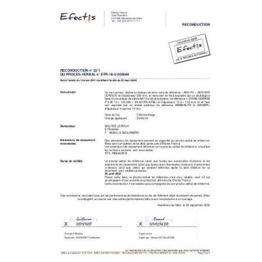 PV Feu bgv'PV + biofib pregymetal 160+13 REI30 5,4t n°16U003884 ext 21-3