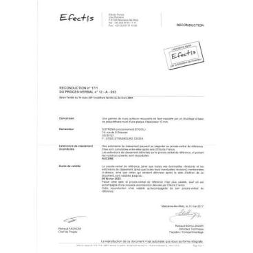 PV Feu bgv'thermo+ + PU Sis Reve 140+13 REI30 7t n°12A053