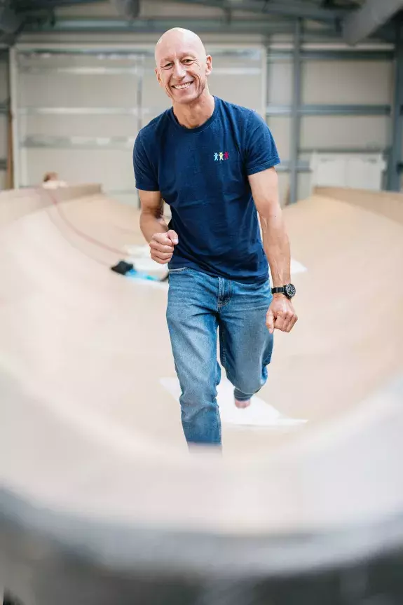 Les P'tits Doudous Armel Tripon Imoca construction