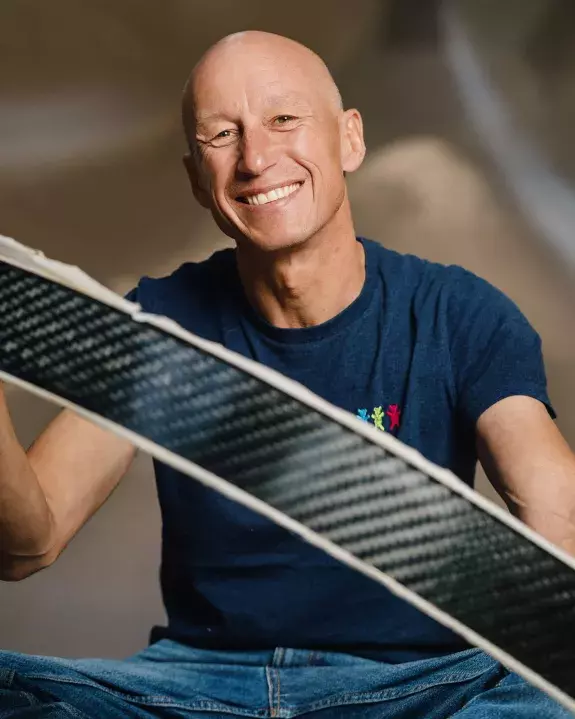 Les P'tits Doudous Armel Tripon imoca portrait