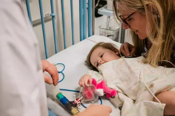 Les P'tits Doudous CHU Rennes intervention bébé