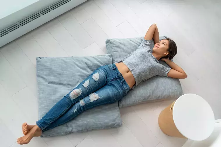 Visuel femme zen chapitre RE2020 MI