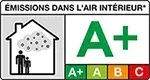 Logo classement A+ émissions Composés organiques volatils