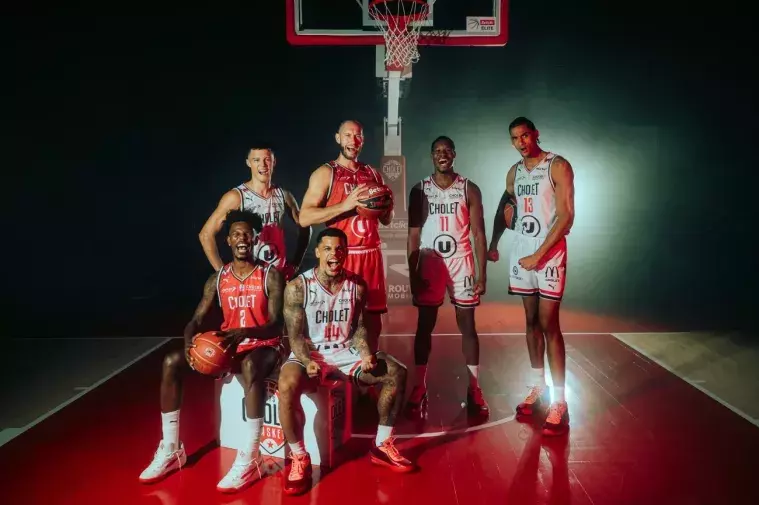 Équipe Cholet Basket - copyright Louis Vizet