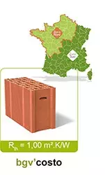 Brique bgv'costo Biobric