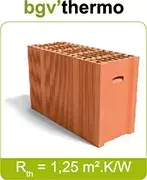 Brique bgv'thermo Biobric