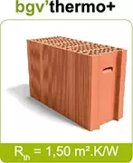 Brique bgv'thermo+ Biobric