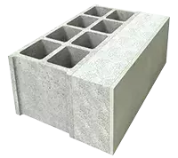 Schéma isolation bloc béton et plâtre 200px